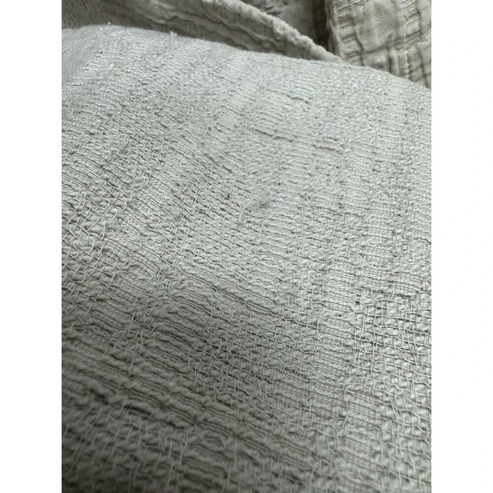 Hudson Park Collection $550 King Textured Italian Matelasse Coverlet